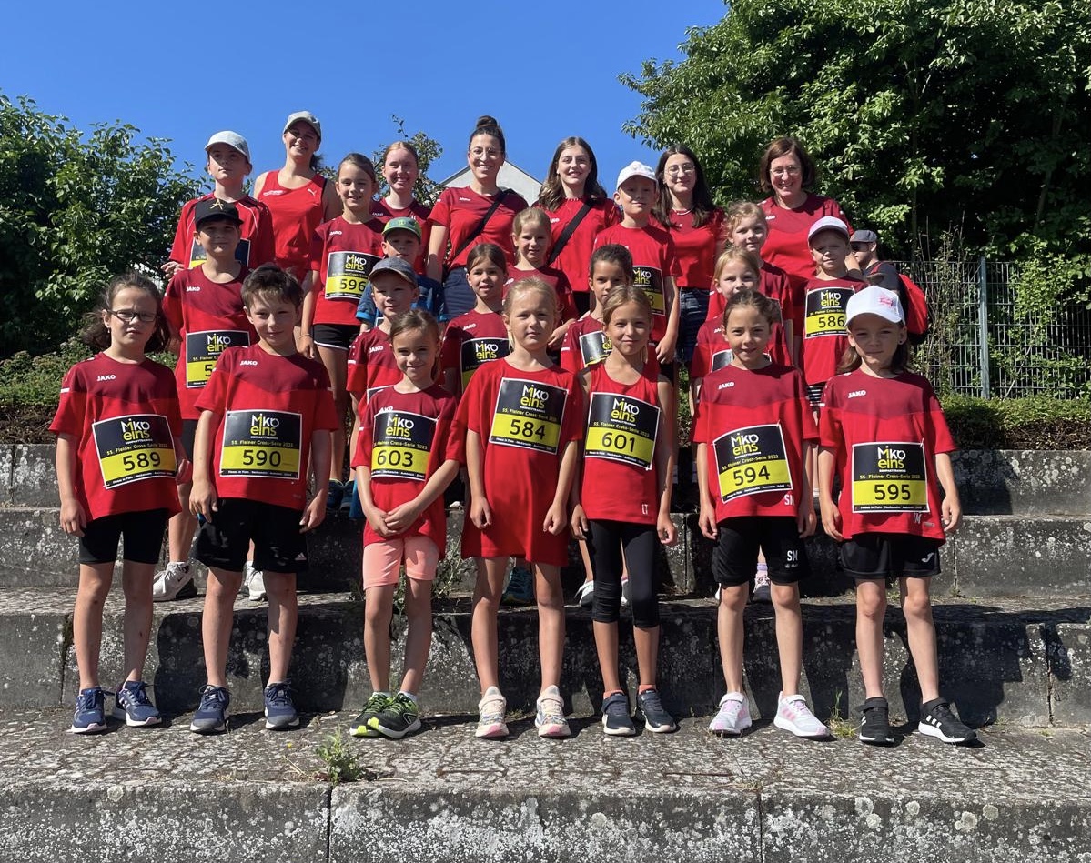 Kinderleichtathletik-Mannschaftswettbewerb in Flein am 25.06.2023