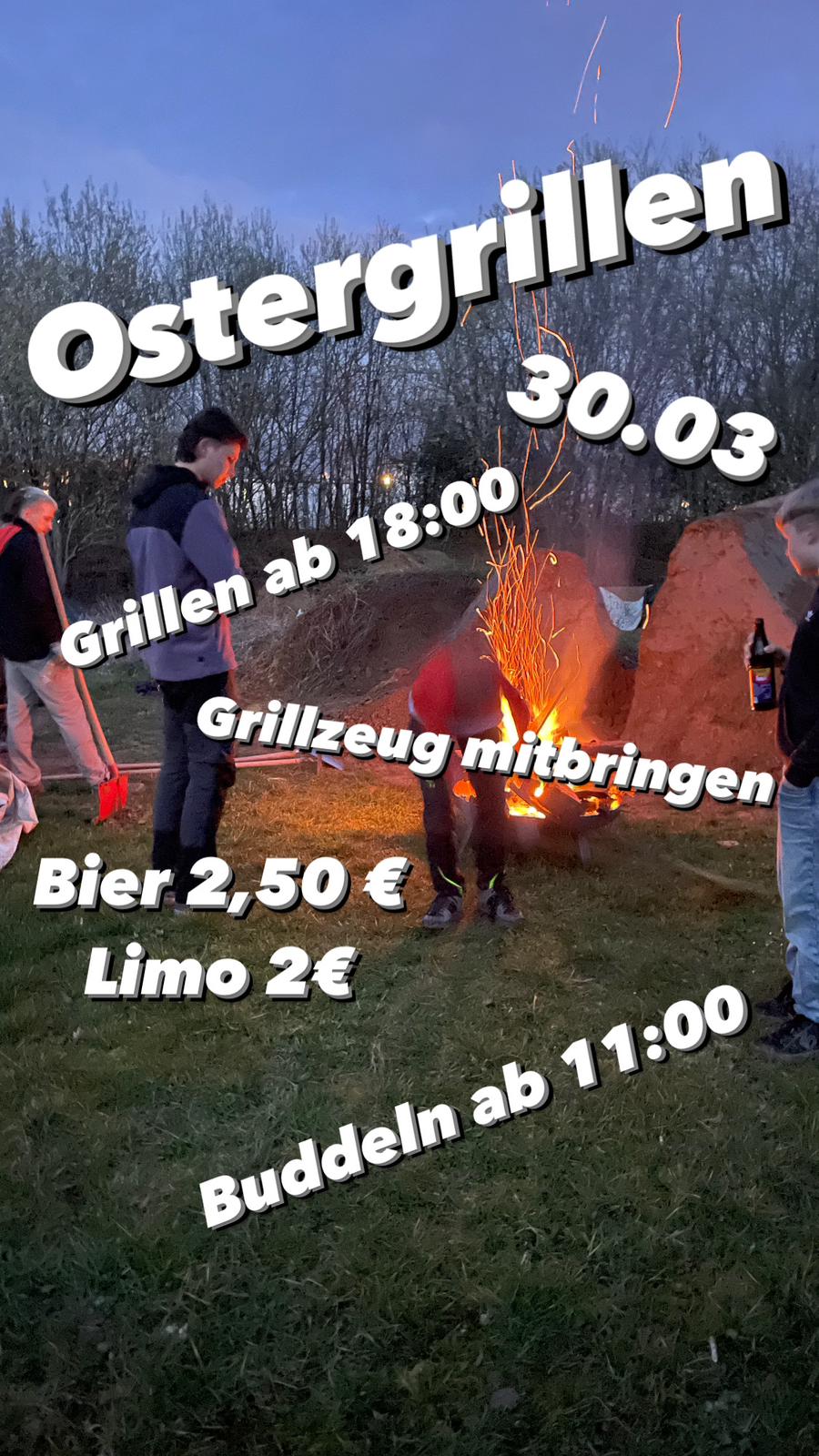 Einladung Ostergrillen